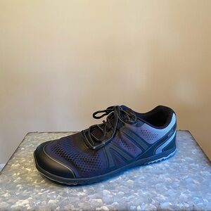 Xero Barefoot HFS II Lightweight Road Running Sneaker- Black and Gray